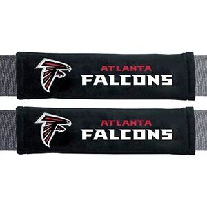 🏈🆕 ATLANTA FALCONS SEATBELT SHOULDER PADS - 2 PACK - UNISEX